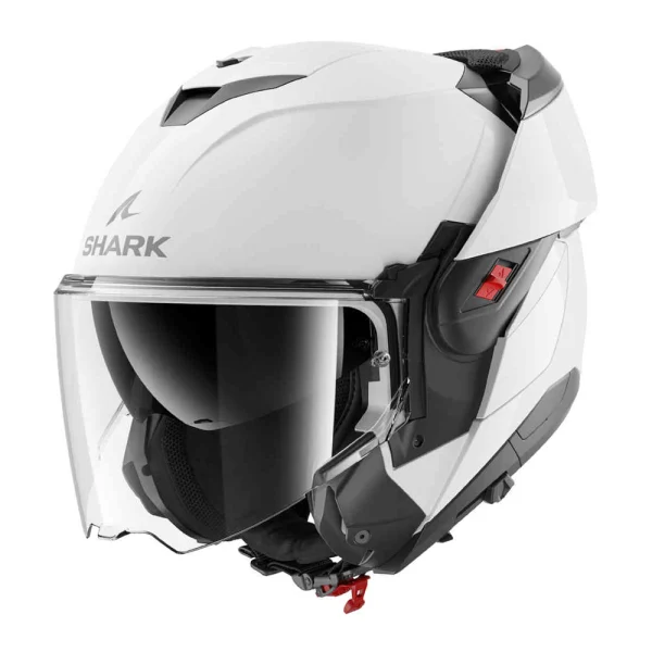 Shark OXO Blank Helmet White