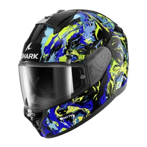 Shark Ridill 2 Racing Beast Helmet Black/Green/Blue