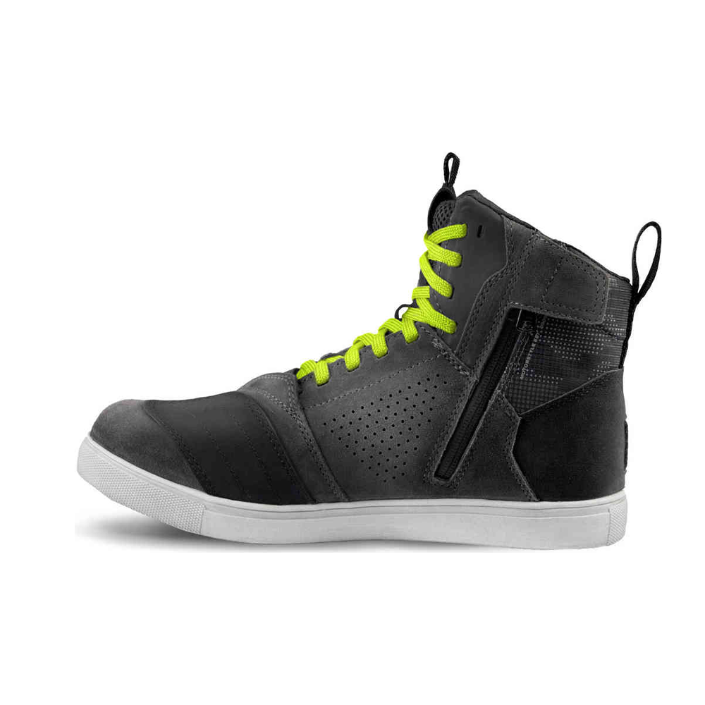 shima Shima Rebel Vented 2.0 Perforated Shoes Dark Grey • Motoee.com