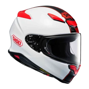 Shoei NXR 2 Beaut Helmet Black/White/Red, Motoee.com