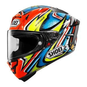 Shoei X-SPR Pro Daijiro Helmet Red/Yellow/Blue/White