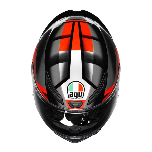 AGV K1 S Fastlap Helmet Black/Grey/Red