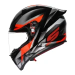 AGV K1 S Fastlap Helmet Black/Grey/Red