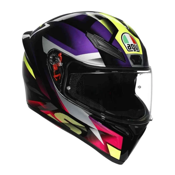 AGV K1 S Fastlap Helmet Black/Purple