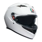 AGV K3 Mono White Helmet