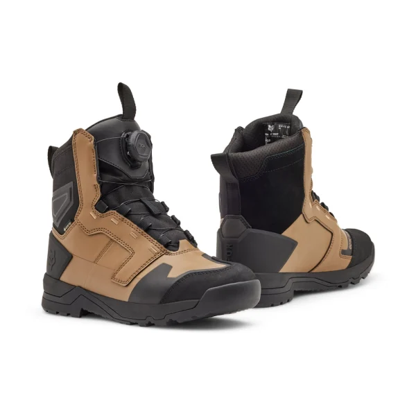 Fox Defend ADV Waterproof MX Boots Black/Brown