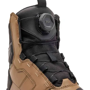 Fox Defend ADV Waterproof MX Boots Black/Brown, Motoee.com