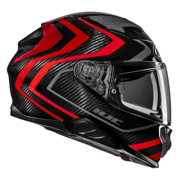HJC F71 Carbon Nevio Helmet Black/Red