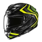 HJC F71 Carbon Nevio Helmet Black/Yellow/Green