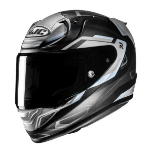 HJC RPHA 12 Brels Helmet Black/Grey/Blue, Motoee.com