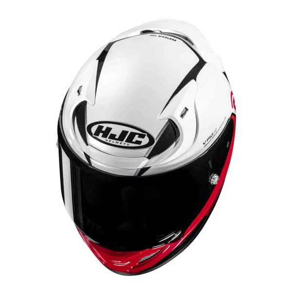 HJC RPHA 12 Kos Helmet White/Red