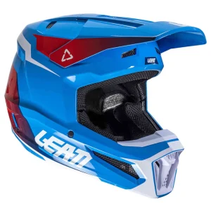 Leatt 2.5 Sliced MX Helmet Blue/Red/White