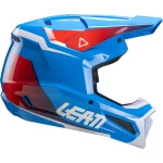 Leatt 2.5 Sliced MX Helmet Blue/Red/White