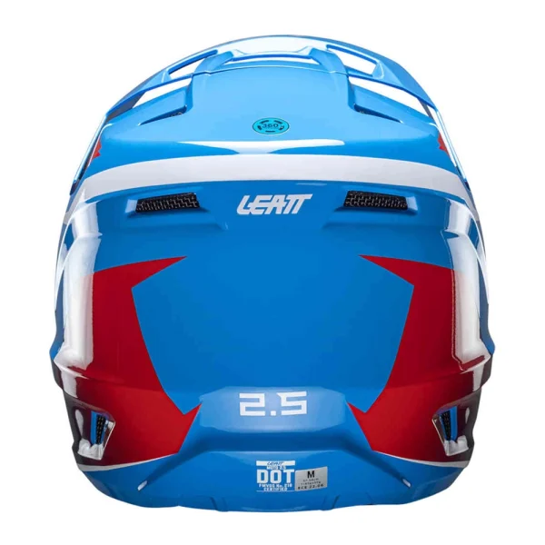 Leatt 2.5 Sliced MX Helmet Blue/Red/White