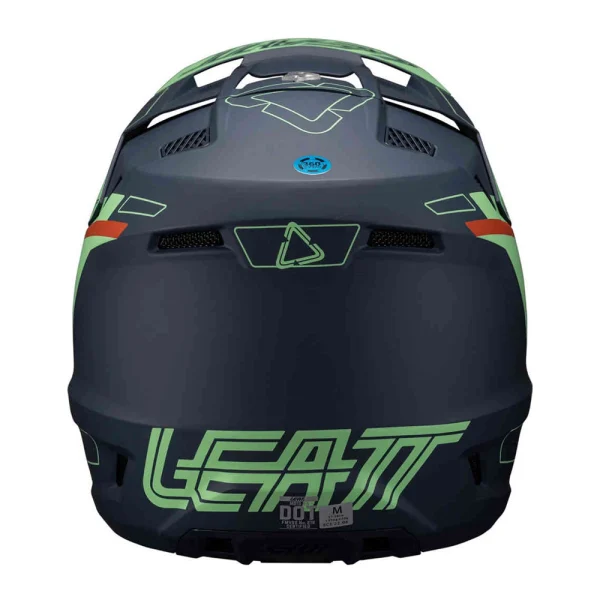 Leatt 3.5 Angled MX Helmet with Goggles Blue/Red/Green