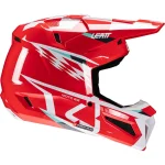 Leatt 3.5 Sharp MX Helmet with Goggles Red/White/Green