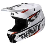 Leatt 3.5 Sharp MX Helmet with Goggles White/Red/Black