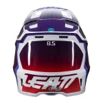 Leatt 8.5 2025 MX Helmet with Goggles Purple/White