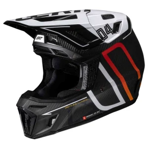 Leatt 9.5 Carbon 2025 MX Helmet with Goggles, Motoee.com