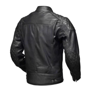 Modeka Phinix Leather Jacket Black, Motoee.com