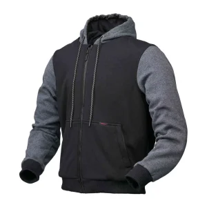 Modela Jamey Motorcycle Zip Hoodie Black/Grey