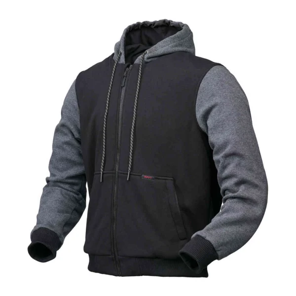 Modela Jamey Motorcycle Zip Hoodie Black/Grey