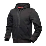 Modela Jamey Motorcycle Zip Hoodie Black