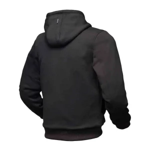 Modela Jamey Motorcycle Zip Hoodie Black, Motoee.com