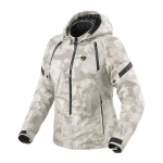 Revit Flare 3 H2O Waterproof Ladies Textile Jacket Light Grey