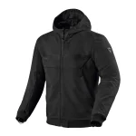 Revit Parabolica 2 Motorcycle Zip Hoody Black