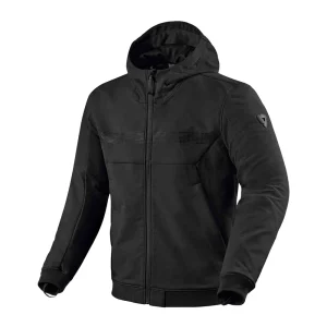 Revit Parabolica 2 Motorcycle Zip Hoody Black, Motoee.com