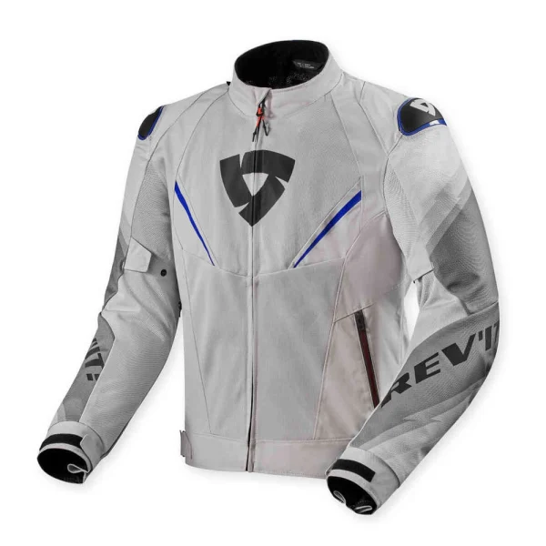 Revit Quantum 3 Air Textile Jacket Silver/Blue