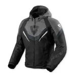 Revit Quantum 3 H2O Waterproof Textile Jacket Black/Dark Grey