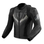 Revit Quantum 3 Pro Perforated Leather Jacket Black/Anthracite