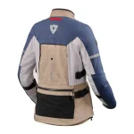 Revit Sand 5 H2O Waterproof Ladies Textile Jacket Blue/Beige