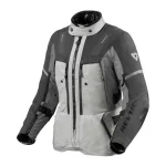 Revit Sand 5 H2O Waterproof Ladies Textile Jacket Silver/Anthracite