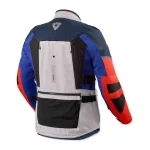 Revit Sand 5 H2O Waterproof Textile Jacket Silver/Blue