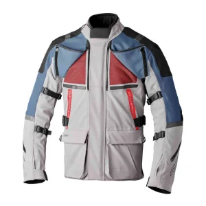 RST Pro Series Vulcan Textile Jacket Silver/Blue, Motoee.com