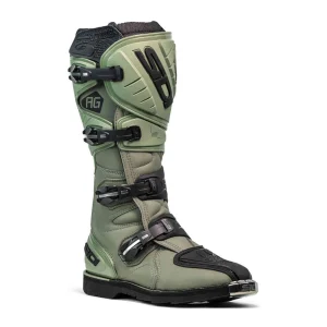 Sidi Agueda MX Boots Green/Black