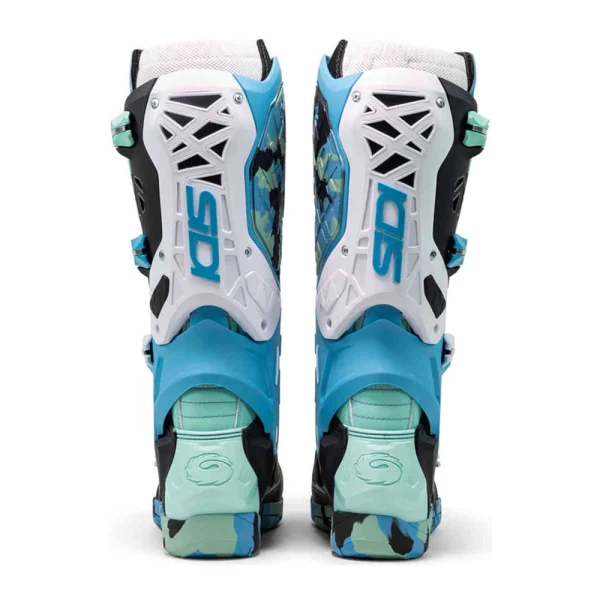 Sidi Crossair-X MX Boots Light Blue/Black