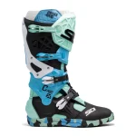 Sidi Crossair-X MX Boots Light Blue/Black