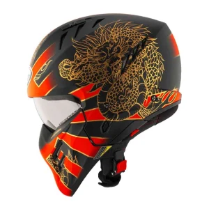 Suomy Armor Dragon Jet Helmet Matte Red