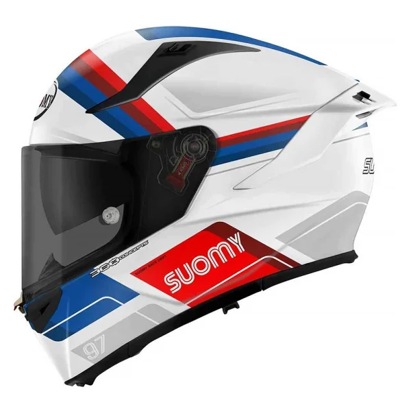 Suomy Speedstar 2 Vantage Helmet White/Red/Blue