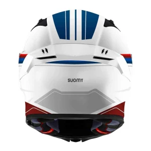 Suomy Speedstar 2 Vantage Helmet White/Red/Blue, Motoee.com