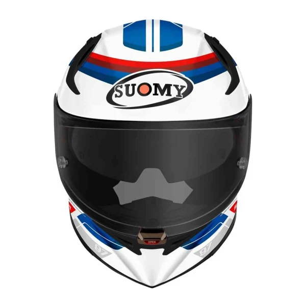 Suomy Speedstar 2 Vantage Helmet White/Red/Blue