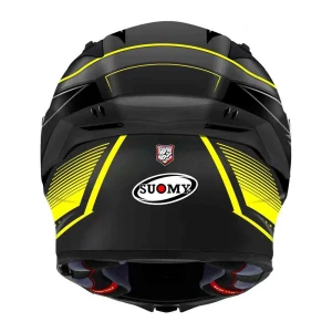 Suomy Speedstar 2 Visual Helmet Black/Yellow, Motoee.com