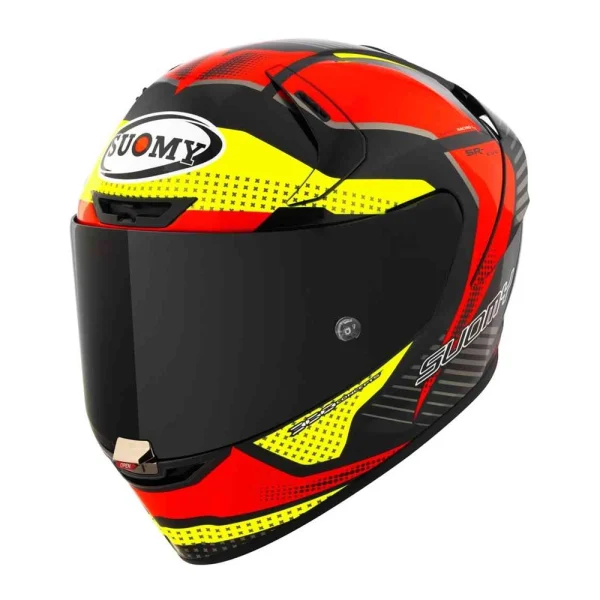 Suomy SR-GP Evo Airspeed Helmet Red/Yellow