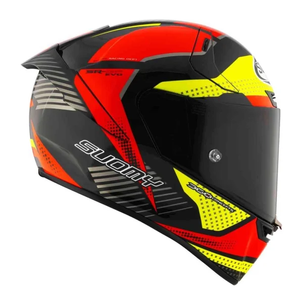 Suomy SR-GP Evo Airspeed Helmet Red/Yellow