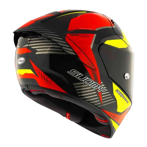 Suomy SR-GP Evo Airspeed Helmet Red/Yellow