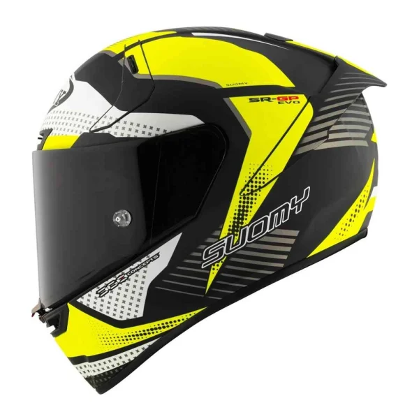 Suomy SR-GP Evo Airspeed Helmet Yellow/White